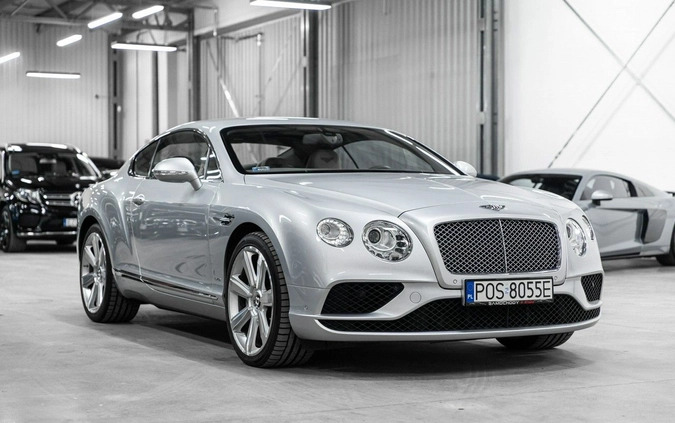 Bentley Continental GT cena 497000 przebieg: 41161, rok produkcji 2015 z Borek Wielkopolski małe 781